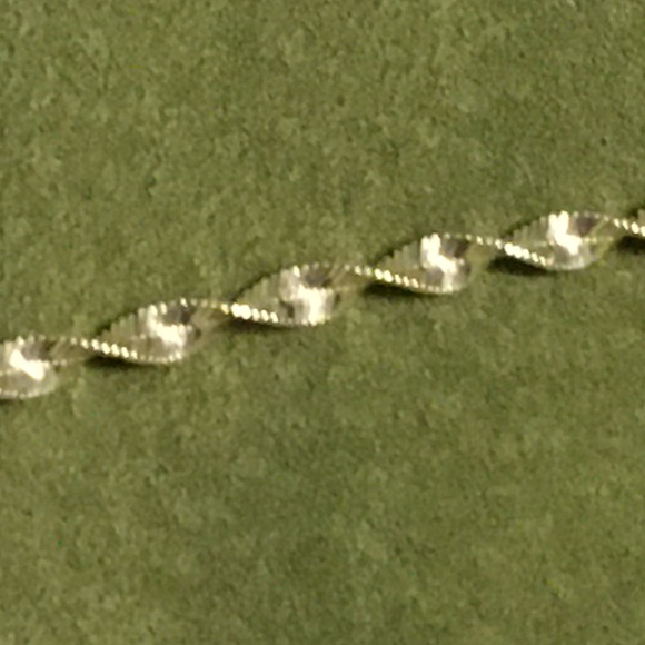 Sterling Silver Twisted Ribbon Bracelet - Picture 2 of 4